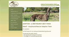 Desktop Screenshot of greathounds.org