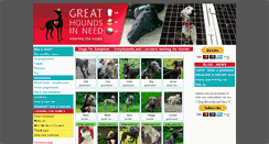 Desktop Screenshot of greathounds.eu