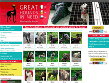 Tablet Screenshot of greathounds.eu